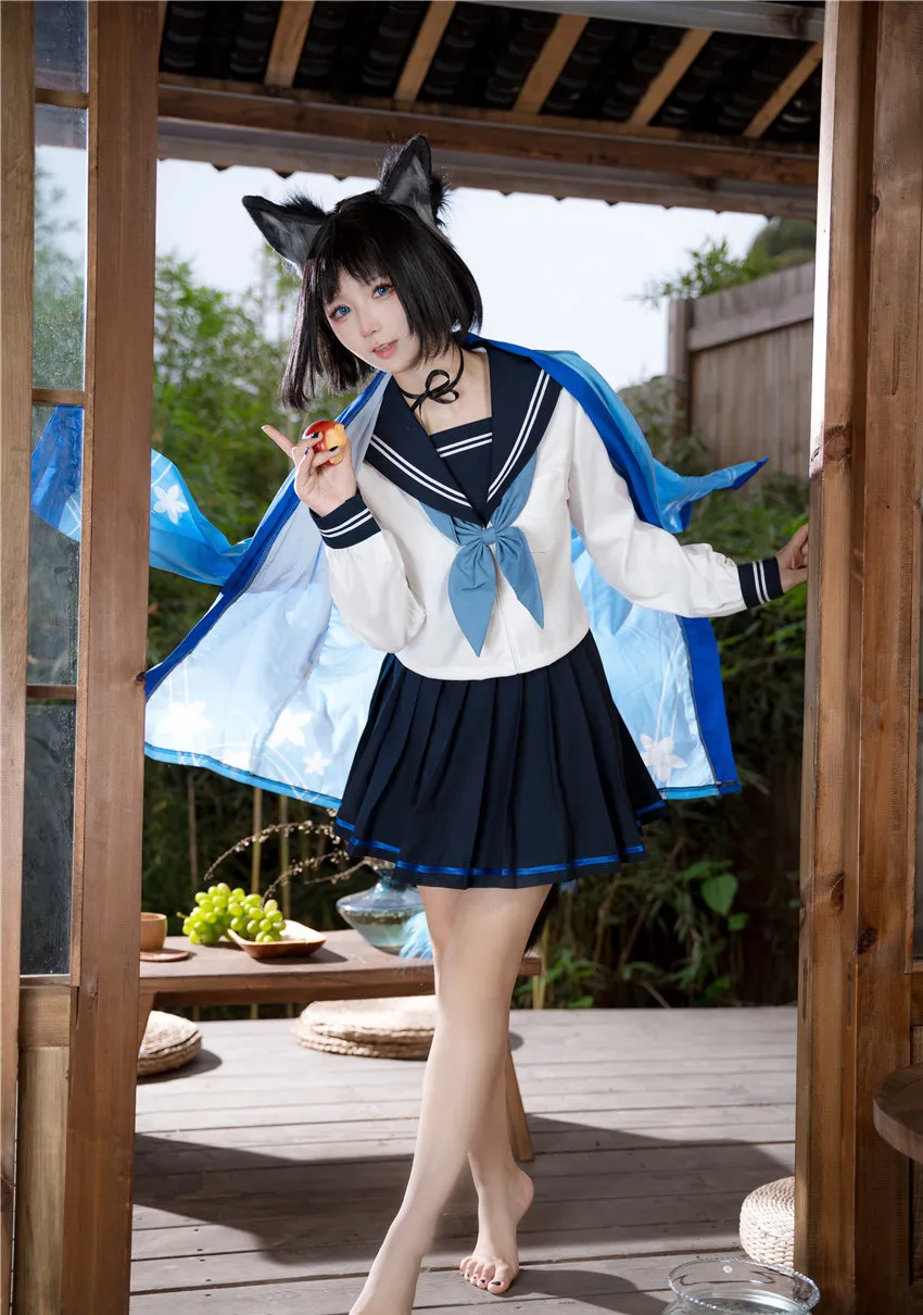 喜欢爱理吗 黑发蓝白水手服木门外景 喜欢爱理吗 黑发蓝白水手服木门外景